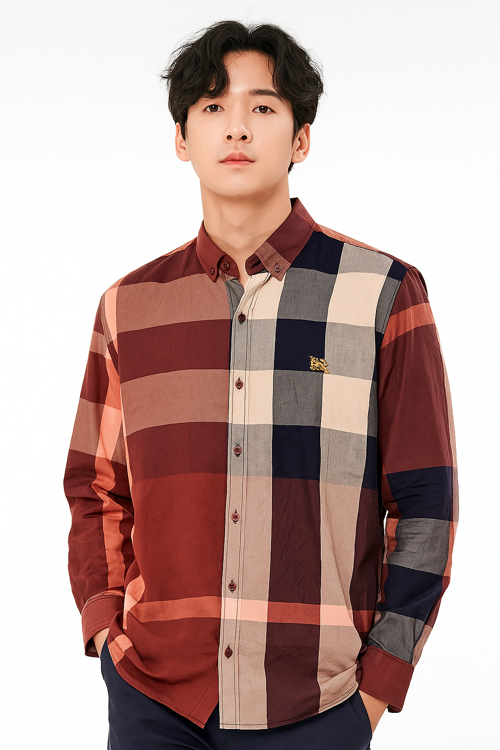 burberry mens shirt
