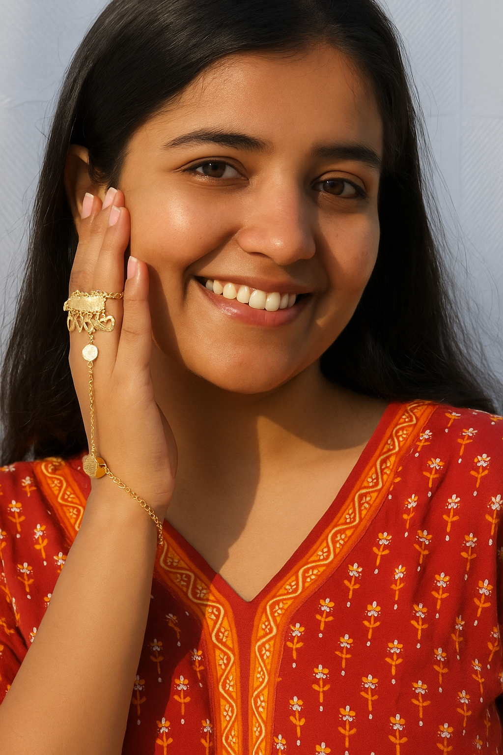 Panjangla hand jewellery