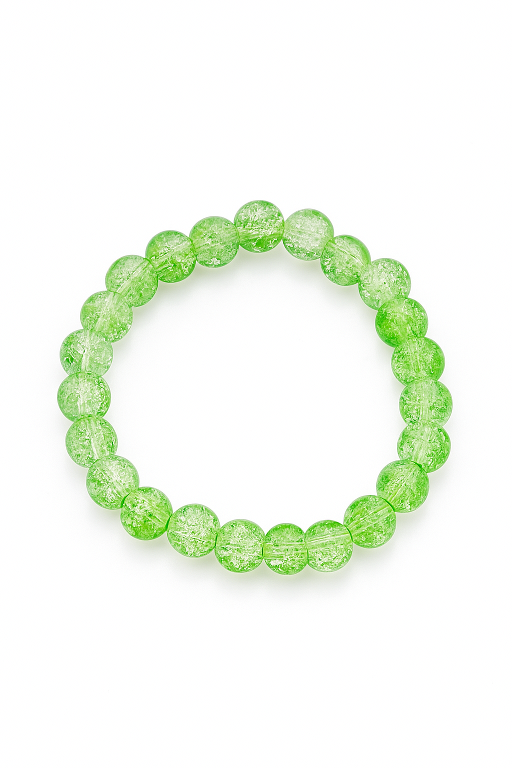 Green Wealth Energy Beaded Bracelet