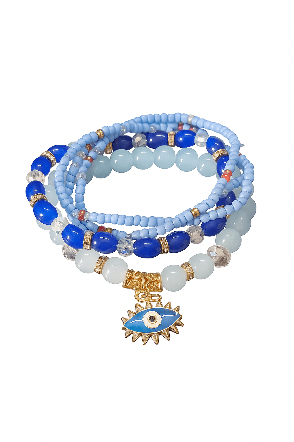 Evil Eye Beaded Bracelet